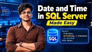 SQL Server Date & Time Functions Explained 🔥 | DATEADD, DATEDIFF, GETDATE | Day 19