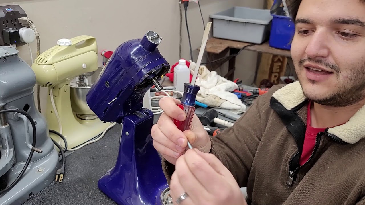 Kitchenaid Mixer Plastic Worm Gear Replacement! Mixer Not Spinning