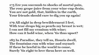 "Rubaiyat of Omar Khayyam" Part 2 of 3 by Edward Henry Whinfield  (read by Tom O'Bedlam)