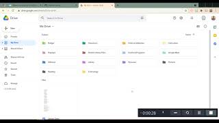 Accessing Google Classroom Folders and Files