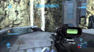Halo Reach - B TCHAD :: Sick Double Snipe in Midair