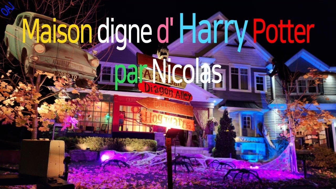 Une maison digne d’Harry Potter par Nicolas, à Drummondville YouTube
