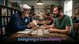 Can you design a board game community? (E.176). @EvanSleeplessKnightsGames