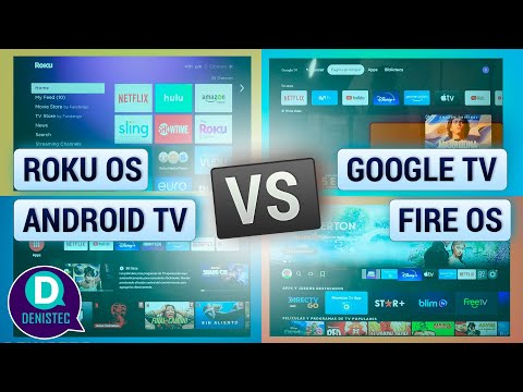 Video: Google Tv VS Android Tv VS Roku OS VS Fire OS Principales ...