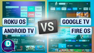 Google Tv VS  Android Tv VS Roku OS VS Fire OS | Principales Características  |