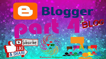 Gadget Add basic Blogger Tutorial In Bangla | Part 4 | Tutorial Bangla
