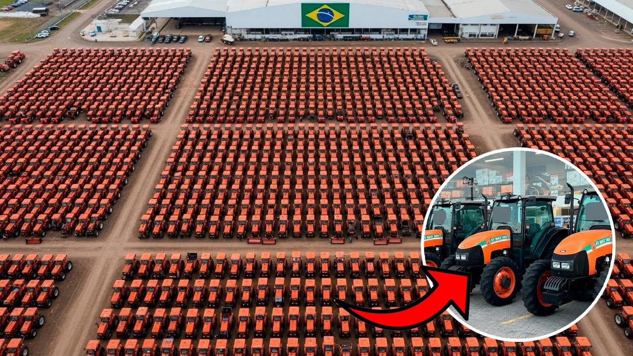 A maior fabricante de tratores brasileira que poucos conhecem