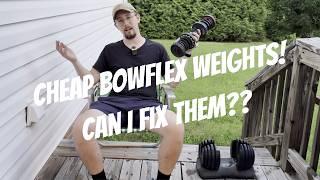 I Got SCAMMED On Facebook Marketplace!! - Can I Fix These Broken Bowflex Dumbells??