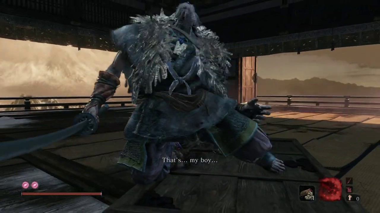 Sekiro Shadows Die Twice Ashina Castle Tower Lookout Great Shinobi