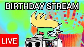 🔴LIVE! 🎉Birthday Stream 🎉 Pixel gun 3D Battle Royale (+ minecraft, Glowst SMP, Roblox and more)