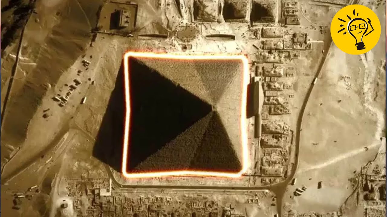 The Great Pyramid of Giza has eight sides, rather than four