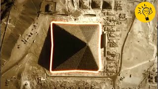 The Great Pyramid of Giza has eight sides, rather than four