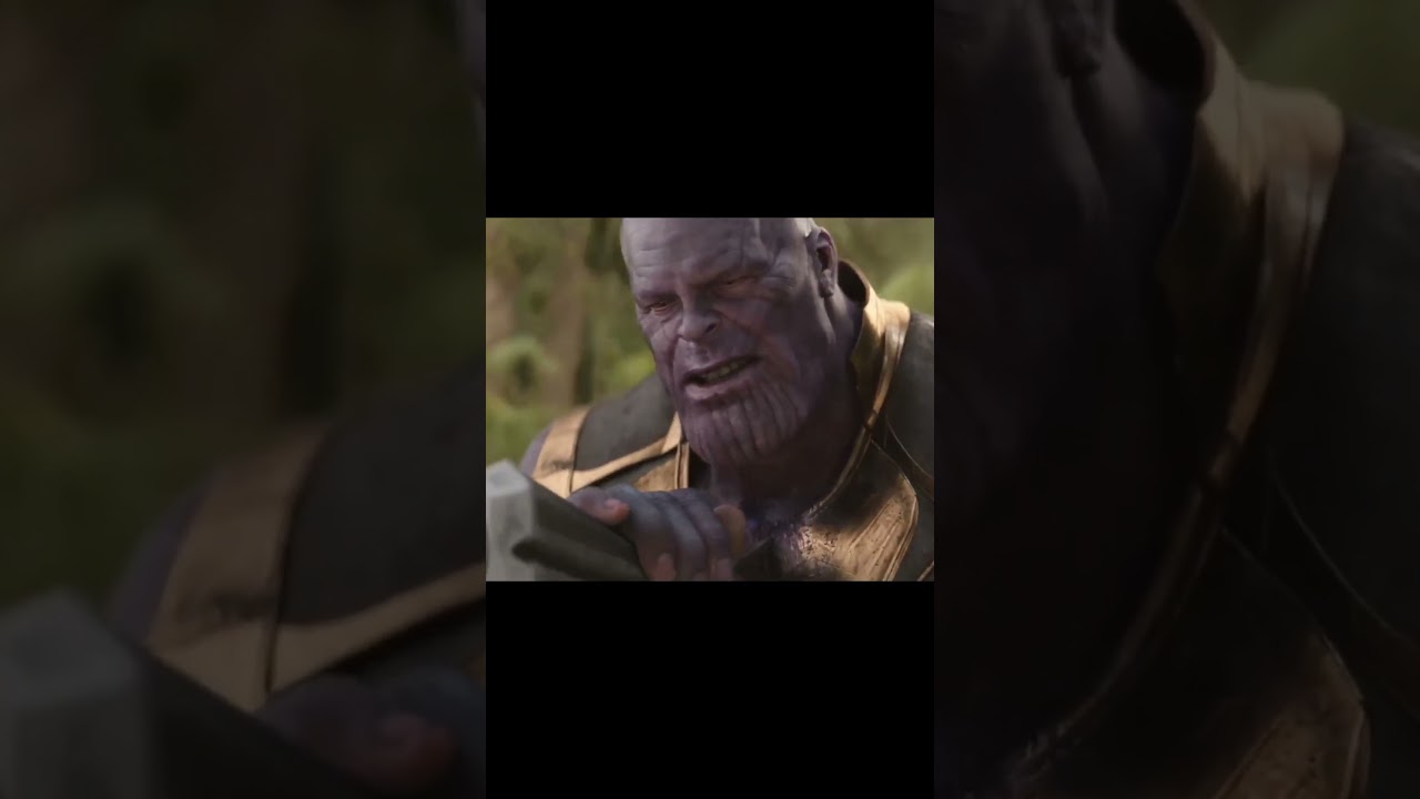 Thor vs Thanos movie clip | Avengers infinity war 