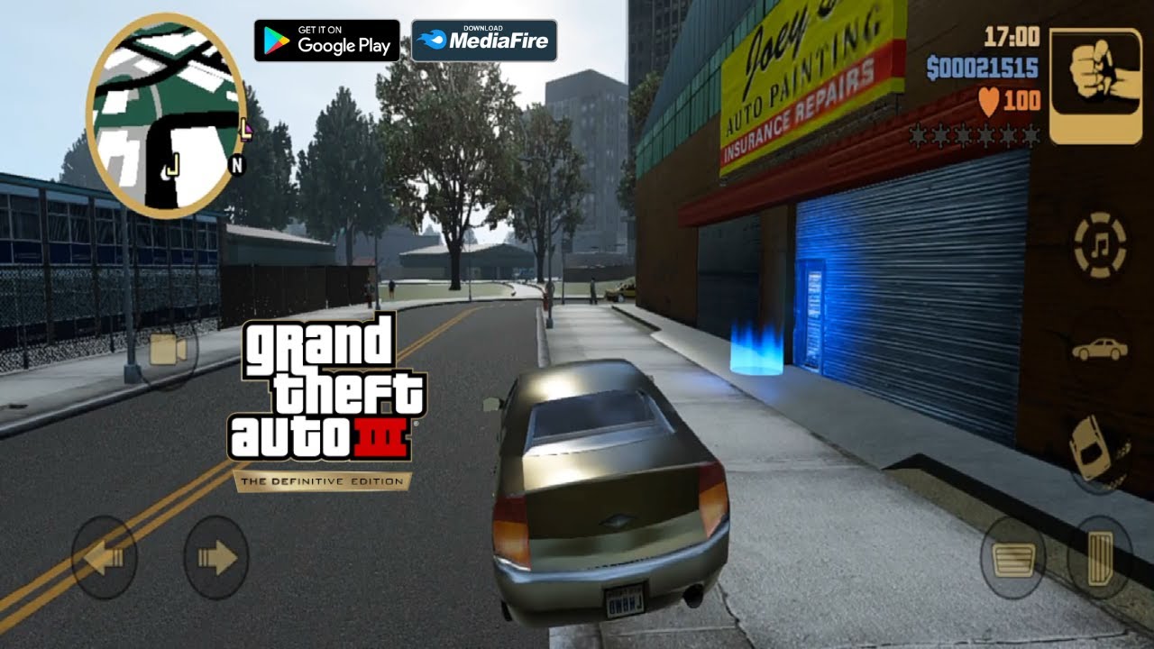 GTA 3 The Definitive Edition Mobile (Android, iOS) - YouTube