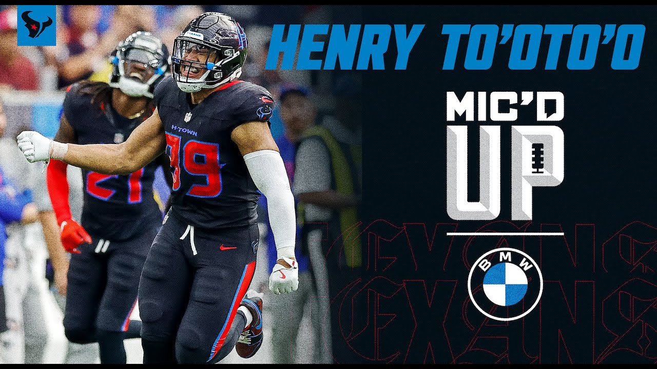 Henry To'oTo'o was FIRED UP vs Bills 🔥 | Mic'd Up