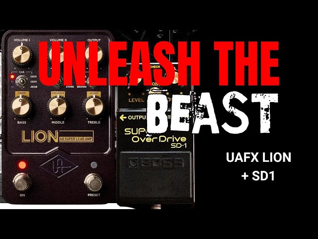 Unleashing the Beast: UAFX Lion '68 Super Lead Amp Pedal Meets