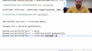 Using avg(), sum(), max, and min() methods