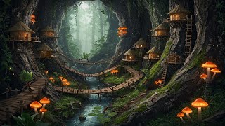 Magic village Lives of Enchanted Ants |  ai video Veo