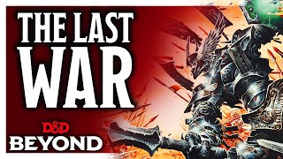 What is the 'Last War' of Eberron in Dungeons & Dragons