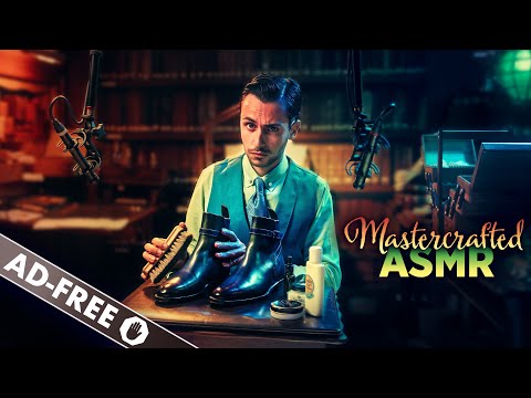 AD-FREE | Leather Boots Care & Mirror Shine | Mastercrafted ASMR