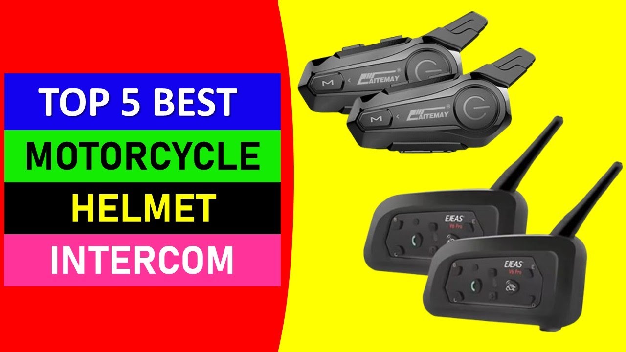 Top 5 Best Motorcycle Helmet Intercom in 2026