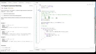 Leetcode 10 Regular Expression Matching