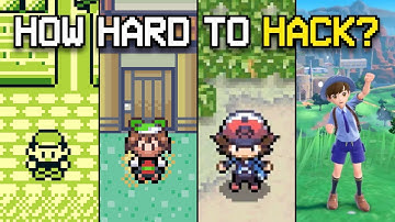 How hard is it to Rom Hack EVERY Pokemon Game?