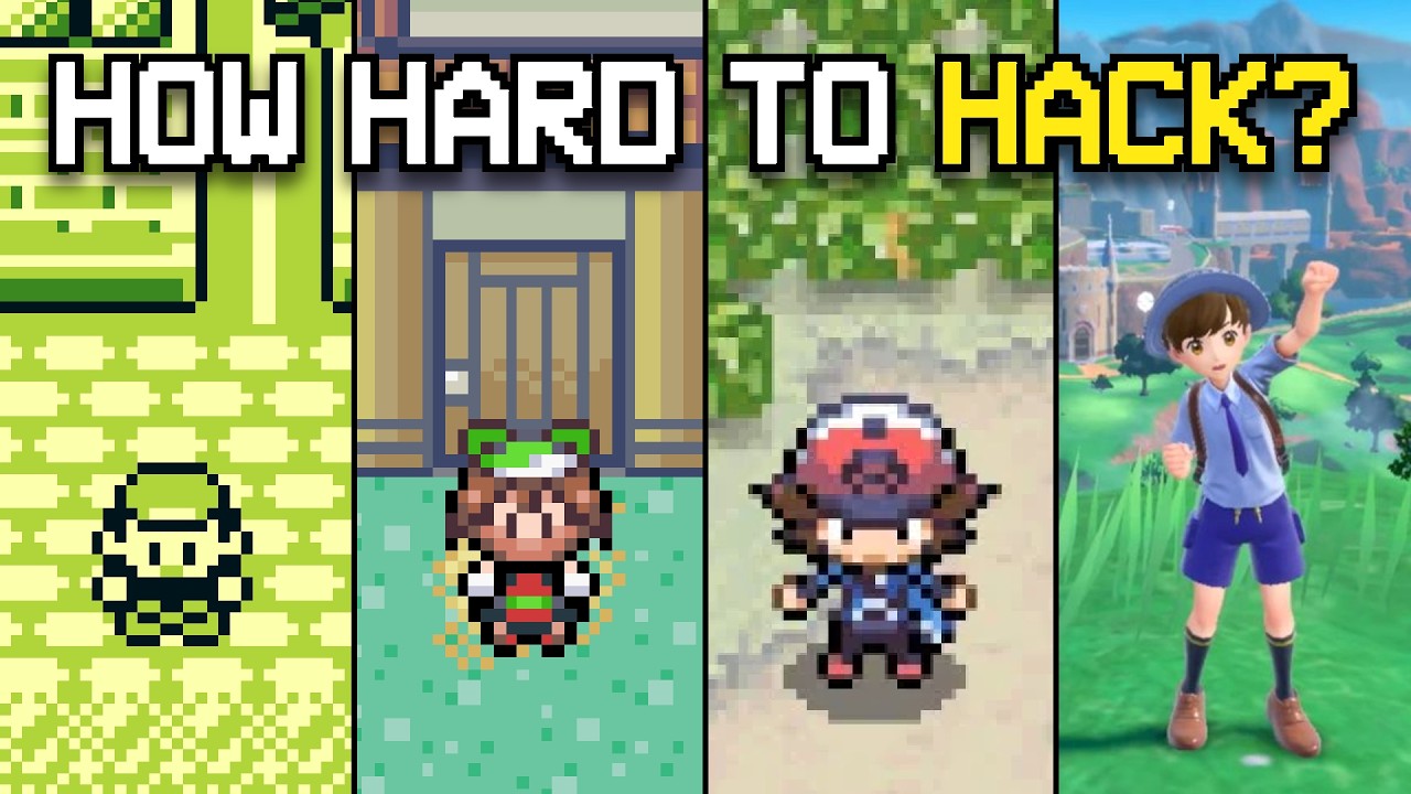 How hard is it to Rom Hack EVERY Pokemon Game?