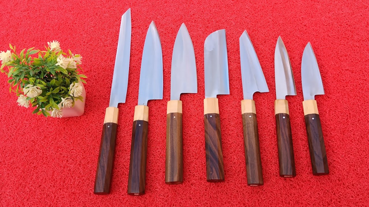 Pisau golok chef super tajam model Jepang / yanagiba gyuto deba usuba honesuki pelling petty