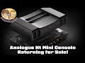 Analogue Nt Mini Console Returning for Sale