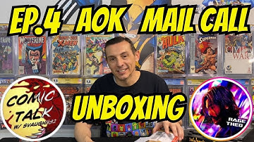 Ep.4 | AOK MAIL CALL UNBOXING | Comic Books & Stickers