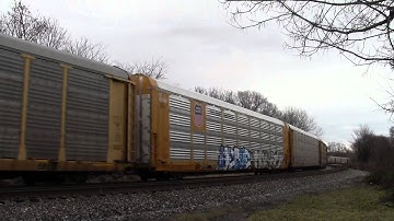 CSX Q249 in Hi Def at Shenandoah Junction,WV on 12/21/13