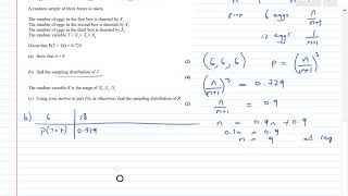 S2 IAL Edexcel Jan 18