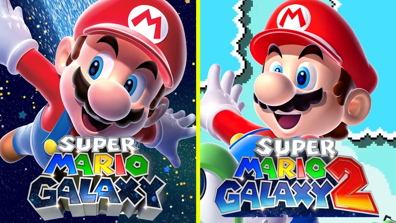 Super Mario Maker 2: Super Mario Galaxy 1 & 2 (FULL GAMES)