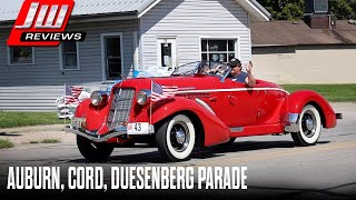 The Auburn, Cord, Duesenberg Parade is Unlike Any Other