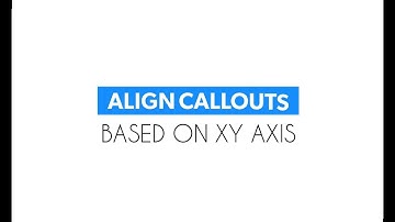 RGS Rebar - Rebar Tools - Align Callouts Based on XY Axis