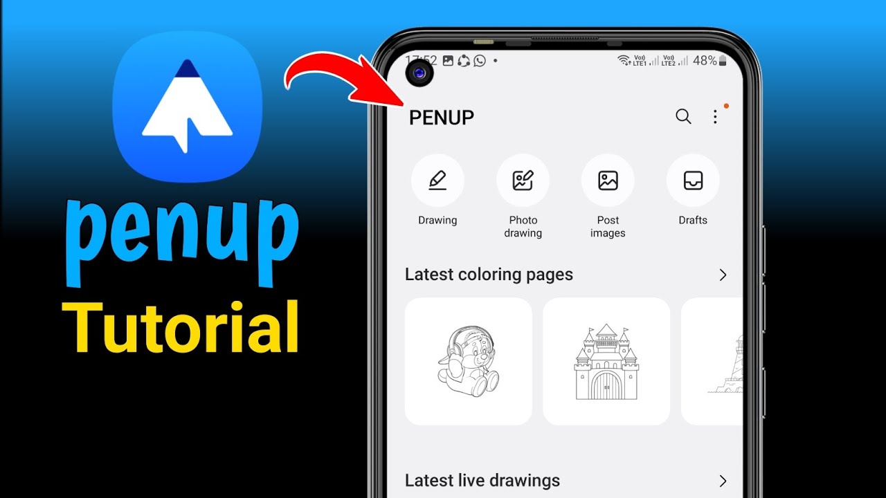 PENUP Drawing & Sharing SNS Tutorial | Complete Guide