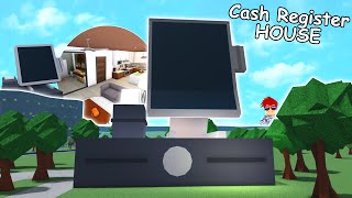 Building a GIANT CASH REGSITER HOUSE in Bloxburg