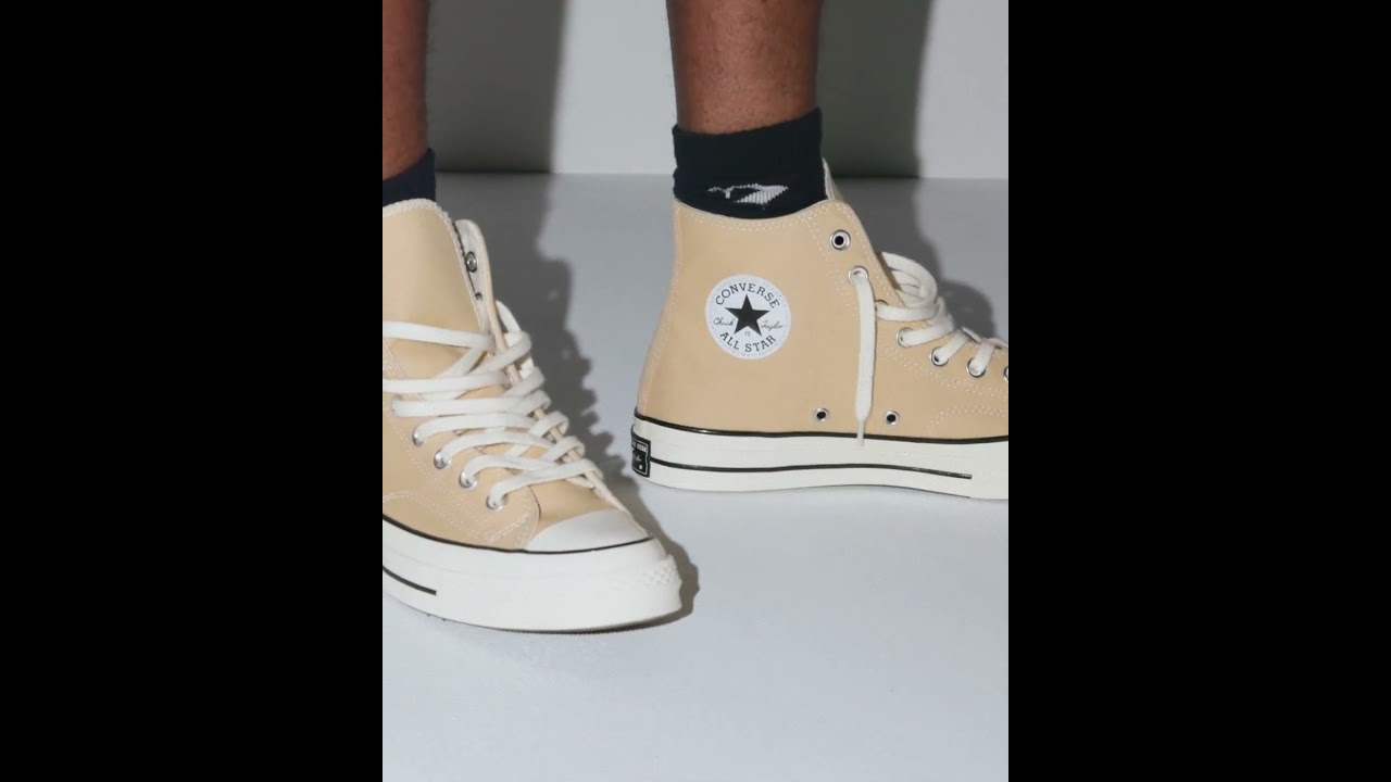 Chuck 70 Seasonal Colors Cano Alto Bege | Converse Oficial