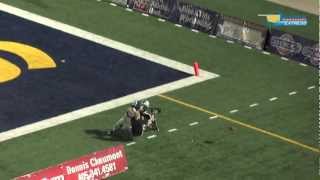 Sports Reporter Gets Run Over at Football Game