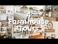 4 Stunning Antique Farmhouse Home Tours