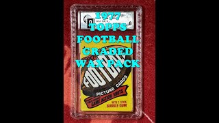 1977 TOPPS GAI GRADED FOOTBALL WAX PACK!