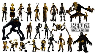 Bendy and the Dark Revival ALL CHARACTERS NAME Full Version | BATDR BATIM