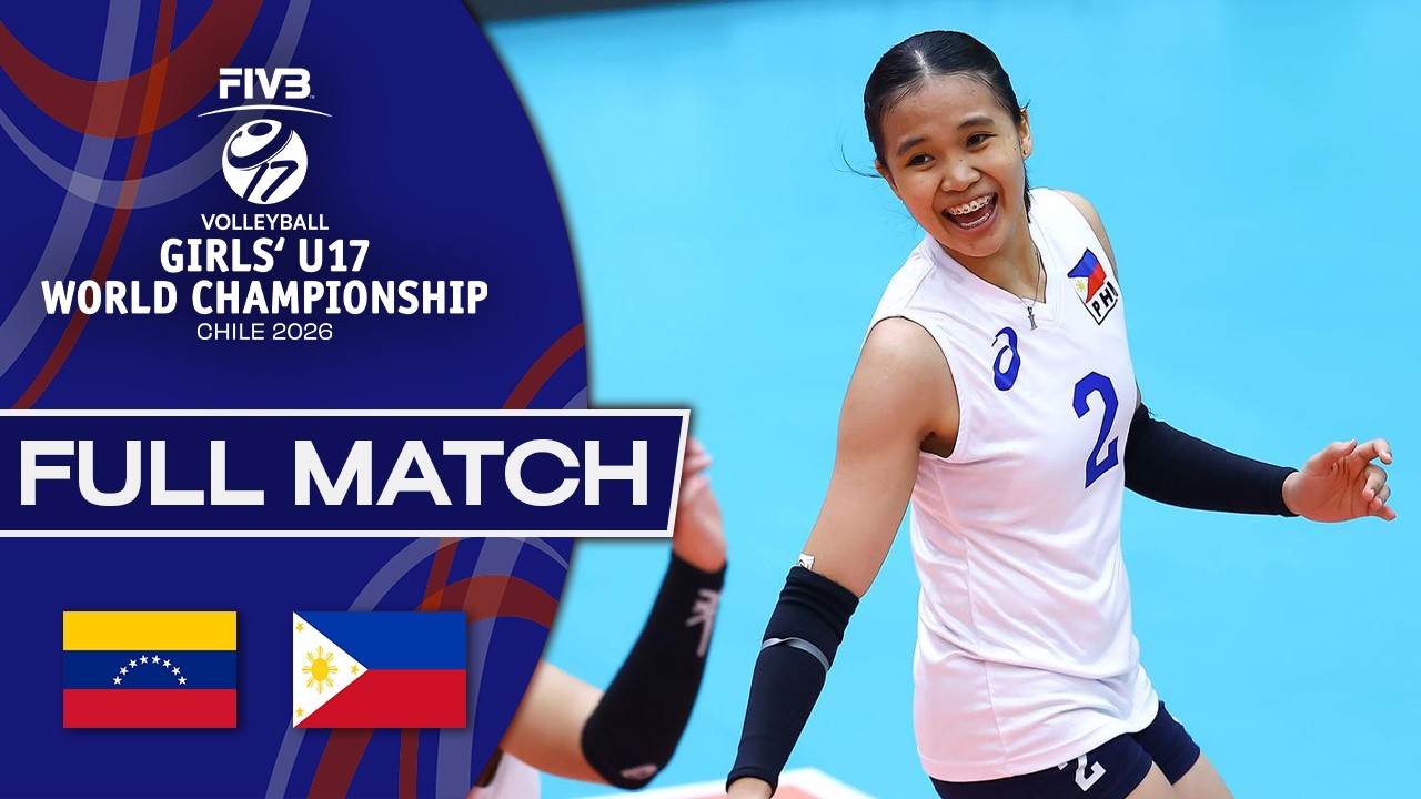 Venezuela vs. Philippines - Playoff 13-16 | Girls' U17 World Championship - 2026