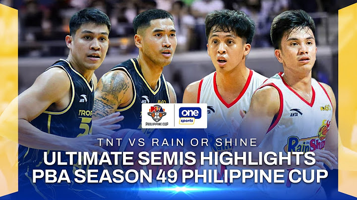 TNT vs. RAIN OR SHINE | ULTIMATE SEMIS HIGHLIGHTS | PBA SEASON 49 PHILIPPINE CUP