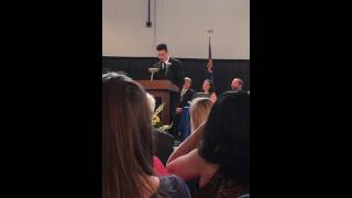 Jose A. Gallegos Roycemore Class of 2016 Speech