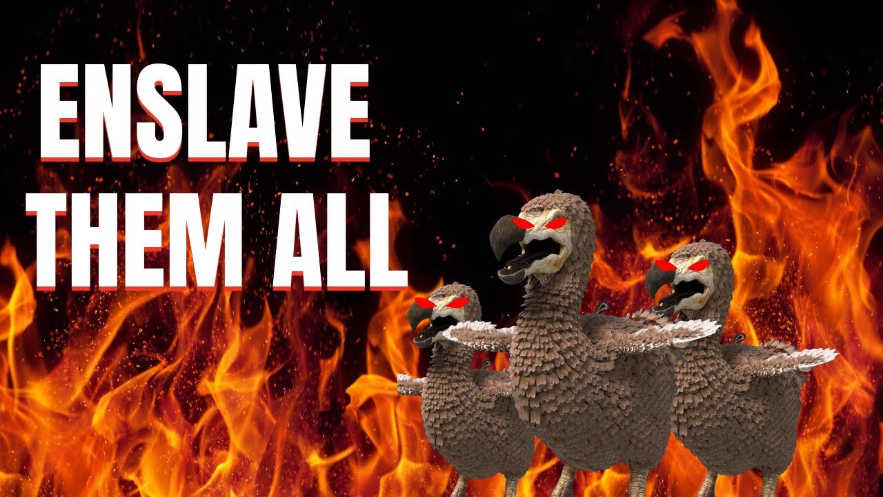 Massing a Dodo Army! | Ark Ascended The Island Part 1