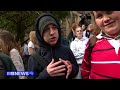 Students ditch class to protest rise of One Nation | 9 News Australia