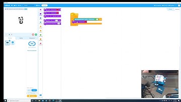 Programming the mBot with mBlock in the "Live" mode introduction