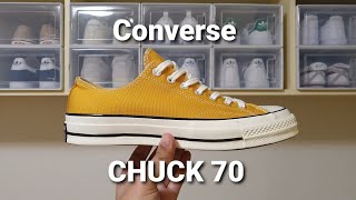 CONVERSE CHUCK 70 LOW SUNFLOWER - SNEAKER UNBOXING, REVIEW, ON FEET | Sneakers Yo